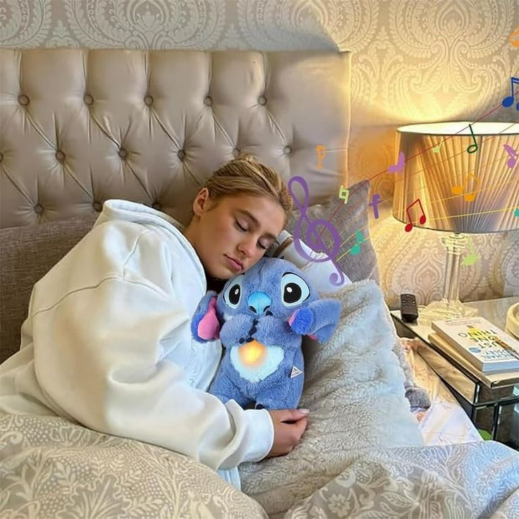Disney Stitch Breathing Teddy